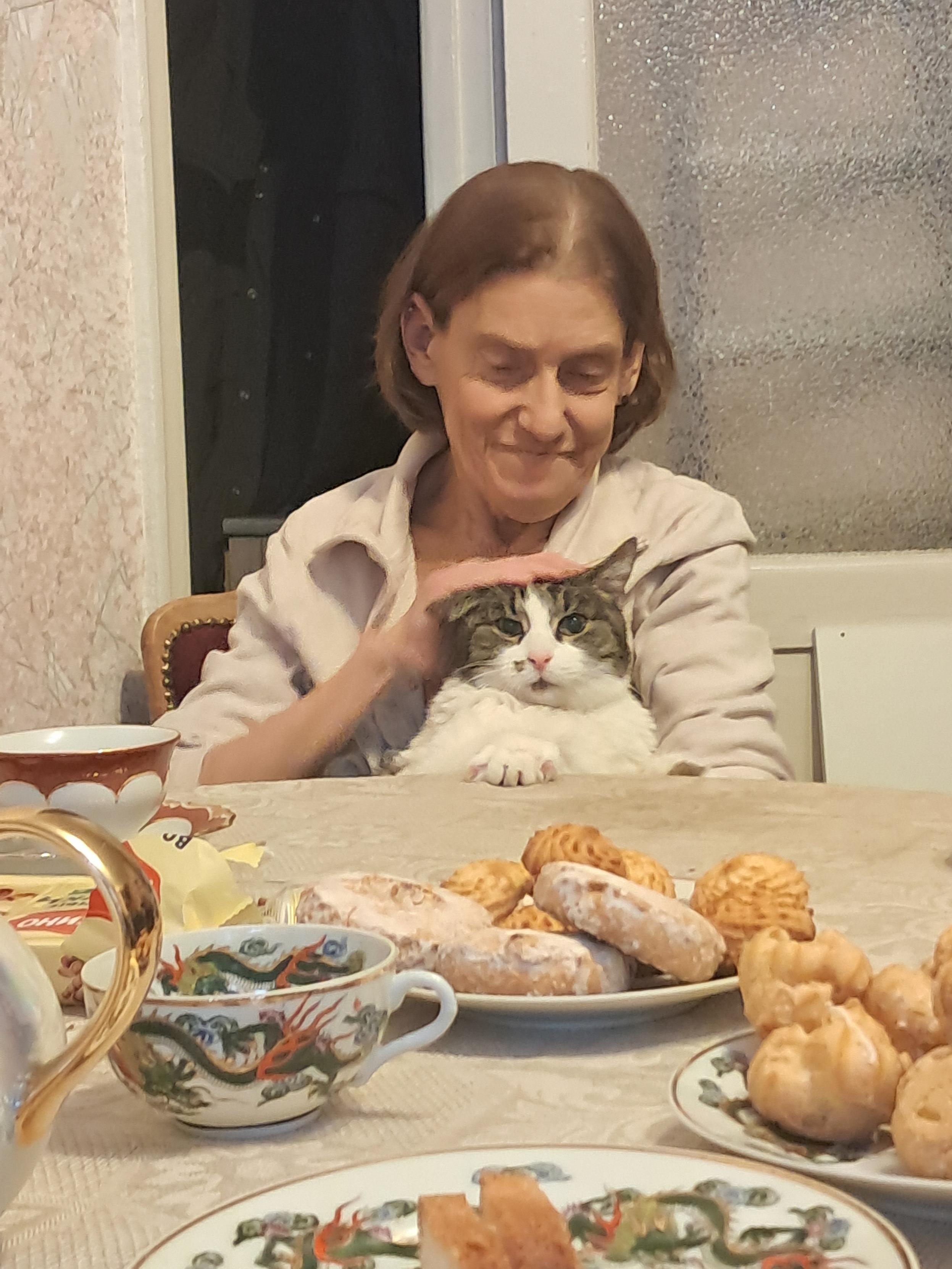 He's a pat of my ex geometry teacher. They are happy with each other