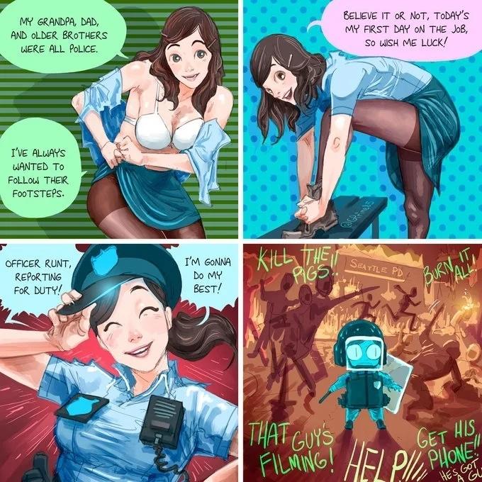 Posted media